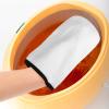 Lurrose 1 Pair Paraffin Mitts Wax Bath Gloves Paraffin Wax Hand SPA Mittens Wax Warmer Heat Hand Cover Nail Art Manicure Terry Cloth Gloves (Grey) view 2