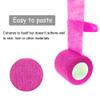 VideoPUP 24PCS Tattoo Grip Cover Wrap,Disposable Cohesive Tattoo Grip Cover Elastic Bandage Handle Grip Tube for Tattoo Machine Tattoo Grip Accessories(Phosphor Pink) view 3