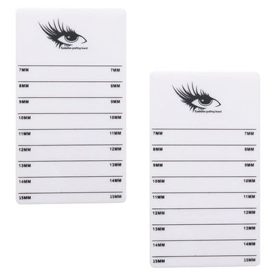 Beaupretty Eyelash Extension Tool Lash Display Boards Acrylic Organizer Easy to Use Clean