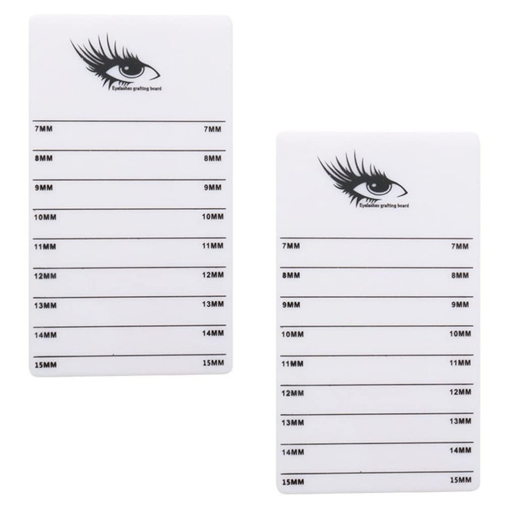 Beaupretty Eyelash Extension Tool Lash Display Boards Acrylic Organizer Easy to Use Clean