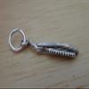 A-Store Sterling Silver 22x3mm Movable Straight Razor Blade Shaving Charm! Jewelry Making For You view 3