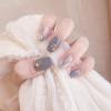 Light Rain Large Size Hand-made Press on Nails, 3D Gel UV Finished False nails with Design by Professional Manicurist view 1