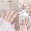 Light Rain Large Size Hand-made Press on Nails, 3D Gel UV Finished False nails with Design by Professional Manicurist view 2