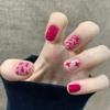 Light Rain Large Size Hand-made Press on Nails, 3D Gel UV Finished False nails with Design by Professional Manicurist view 1