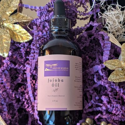 Ancient Wisdom Curations Jojoba Oil, 4 Ounce