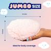 Megababe Body Powder Applicator - Dust Puff | Oversize (6 x 3) Powder Puff | Powder Sold Separately view 3