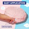 Megababe Body Powder Applicator - Dust Puff | Oversize (6 x 3) Powder Puff | Powder Sold Separately view 4