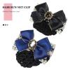Beaupretty 2pcs Hair Bun Cover Bowknot Design Elegant Hair Net Barrette for Women for Work and Special Occasions Lightweight and Easy to Use view 4