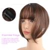 1pc Wig Air Bangs Women Air Fringe Woman Clip Hair Fringe Hair Air Bangs Front Hair Fringe Hair Extensions Woman Hair Bang Clip in Fringe Clip on Air Bangs Clip in Hair Bangs view 4