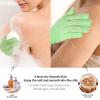Alotpower 24 Pieces Exfoliating Bath Gloves, Made of 100% Nylon,12 Colors Double Sided Exfoliating Gloves for Beauty Spa Massage Skin Shower Scrubber Bathing Accessories view 3