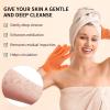 Alotpower 24 Pieces Exfoliating Bath Gloves, Made of 100% Nylon,12 Colors Double Sided Exfoliating Gloves for Beauty Spa Massage Skin Shower Scrubber Bathing Accessories view 4