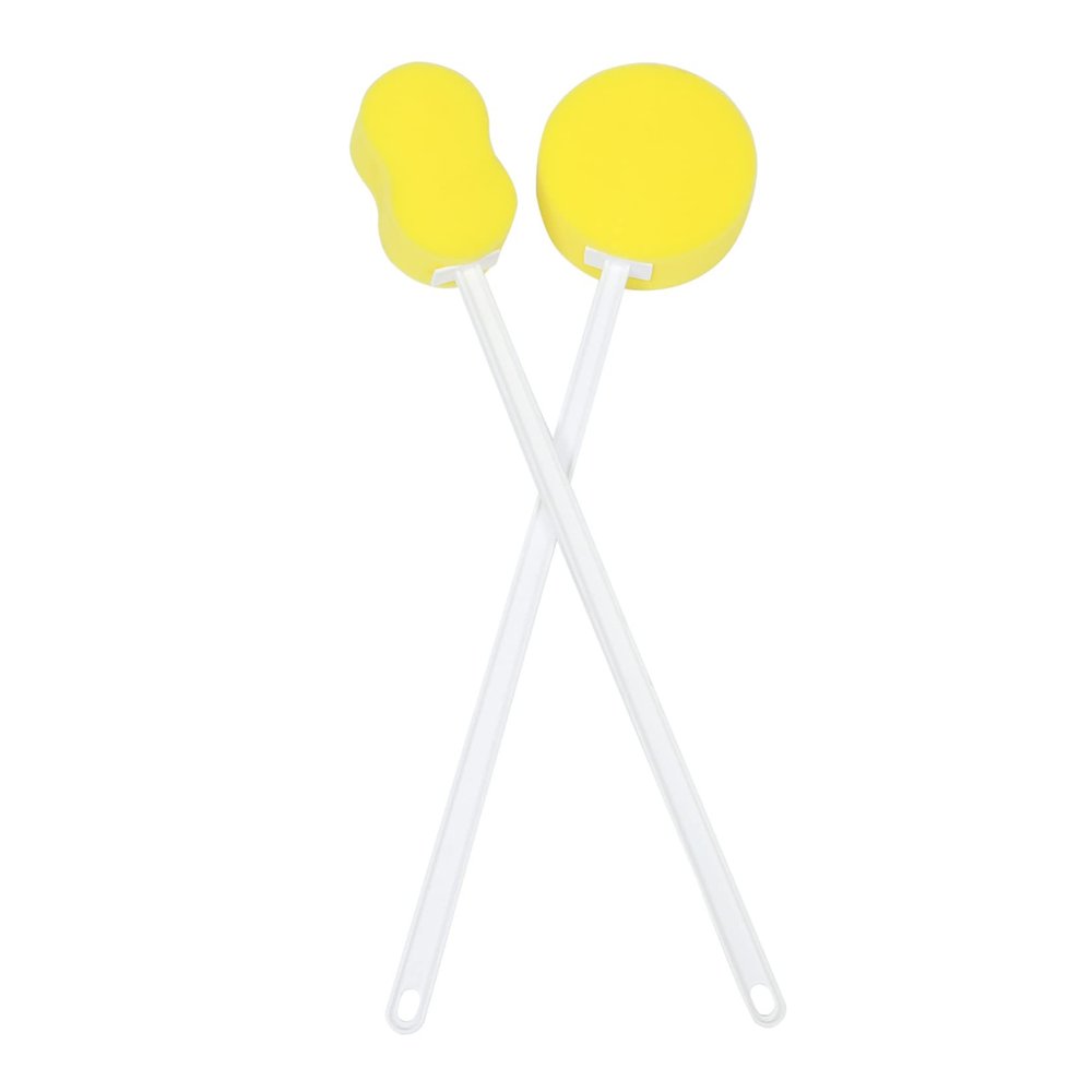 EXCEART 2pcs Handle Bath Exfoliating Brushes for Deep Cleaning and Dead Skin Removal Back Scrubber for Comfortable and Refreshing Showers