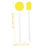 EXCEART 2pcs Handle Bath Exfoliating Brushes for Deep Cleaning and Dead Skin Removal Back Scrubber for Comfortable and Refreshing Showers view 2