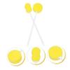 EXCEART 2pcs Handle Bath Exfoliating Brushes for Deep Cleaning and Dead Skin Removal Back Scrubber for Comfortable and Refreshing Showers view 4