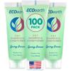 EcoEarth Travel Size Shampoo Conditioner 2-in-1 (1 fl oz, 100 PK, Spring Breeze) Delight Your Guests w/Revitalizing & Refreshing Conditioning Shampoo Amenities, Small Size Hotel Toiletries in Bulk view 1