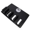 4 Holes Wall Mount Hairdressing Tool Storage, Wall-Mounted Hair Cutter Brush Holder Stand view 2