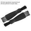 100 Pcs Shaver Brush, Electric Shaver Cleaning Brushes Razor Cleaner Set, Double Sided Trimmer Clipper Brush Cleaner Set with PP Handle for All Kinds of Small Appliances view 3