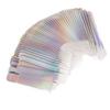 COSIDEA 50 PCS Empty Holographic siver Lip Gloss Boxes W25 xW25 xH117mm Cosmetic Perfume Mascara Box Packaging small Kraft Paper Box Luxury Holder Wrapping view 1