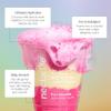 Coconut Milk Bath Soak, Salt Bath, Adult Bubble Bath, Natural Detox Foaming Body Soak, Foot Soak, Vegan Body Skin Care, 9 oz. (Fruit Smoothie) view 2