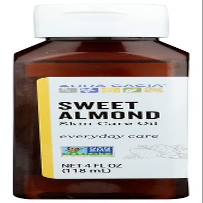 Aura Cacia Oil Skincare SWT Almond, 4 Oz (Pack of 1)