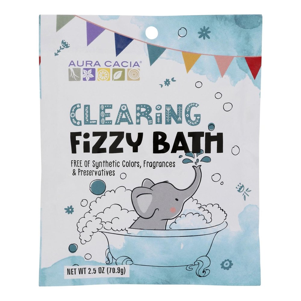 Aura Cacia Bath Bomb Kids Clearing, 2.5 Oz (Pack of 6)