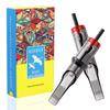Tattoo Needle Cartridges DISCOVER 20pcs Disposable Tattoo Needle Cartridges with Membrane Safety Cartridges Magnum Standard Pack (1005M1-20PCS) view 1