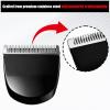 2 Pack Professional Peanut Clipper/Trimmer Snap On Replacement Blades #2068-300 - Compatible with Wahl Peanut Hair Clipper/Trimmer, Black view 4