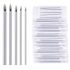 DJCIW 25PCS Mixed Body Piercing Needles, 12G 14G 16G 18G 20G Disposable Sterile Stainless Steel Piercing Needles for Ear Nose Navel Belly Nipple Tongue Lip Piercing view 1