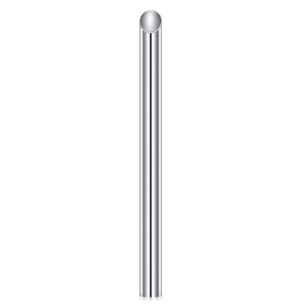 DJCIW 6G Receiving Tubes for Piercing Needles, 316L Surgical Stainless Steel Holding Piercing Tool for Ear Nose Septum Belly Cartilage Daith Rook Piercing (4mm)