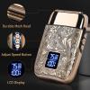 Ufree Close Shave Electric Foil Shavers for Men, 3-Speed Electric Razor, Bald Head Shavers, Face Shaving Beard Trimmer with LCD Display, Gifts for Men view 3