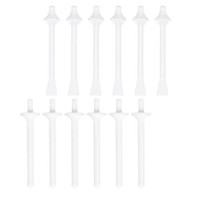 Beaupretty 30pcs Disposable Nose Applicators Smooth Safe Hair Removal Sticks for Nostril Cleaning and Eyebrow Area Made of Material for Clean and Healthy Use