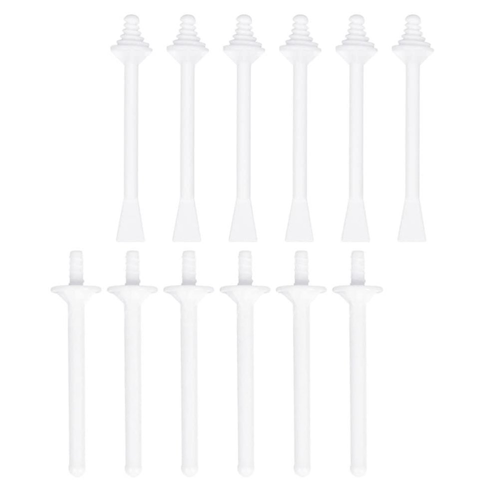 Beaupretty 30pcs Disposable Nose Applicators Smooth Safe Hair Removal Sticks for Nostril Cleaning and Eyebrow Area Made of Material for Clean and Healthy Use