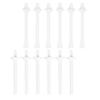Beaupretty 30pcs Disposable Nose Applicators Smooth Safe Hair Removal Sticks for Nostril Cleaning and Eyebrow Area Made of Material for Clean and Healthy Use view 1