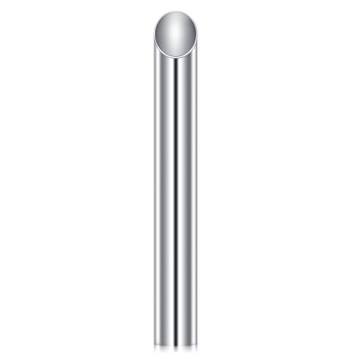DJCIW 0G Receiving Tubes for Piercing Needles, 316L Surgical Stainless Steel Holding Piercing Tool for Ear Nose Septum Belly Cartilage Daith Rook Piercing (8mm)