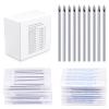 100PCS 12G Body Piercing Needles, Disposable Sterile Stainless Steel Piercing Needles for Ear Navel Belly Frenum Industrial PA Piercing view 1