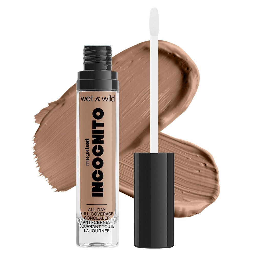 wet n wild Mega Last Incognito All-Day Full Coverage Concealer Tan, (1114052)