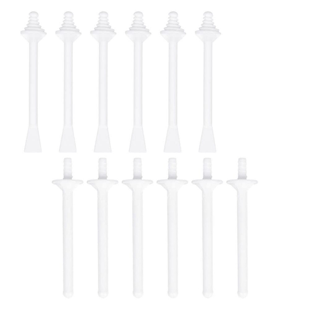 FOMIYES 30pcs Disposable Nose Wax Applicators Nasal Hair Wax Sticks for Gentle Removal Material Smooth for Easy Use for Daily Grooming and Cleaning