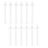FOMIYES 30pcs Disposable Nose Wax Applicators Nasal Hair Wax Sticks for Gentle Removal Material Smooth for Easy Use for Daily Grooming and Cleaning view 1