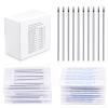 100PCS 16G Body Piercing Needles, Disposable Sterile Stainless Steel Piercing Needles for Cartilage Eyebrow Tragus Helix Rook Counch Monroe Ear Piercing view 1