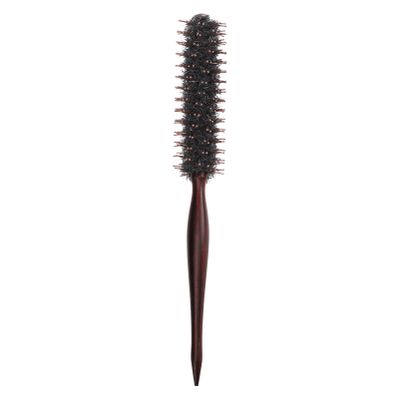 Beaupretty Boar Bristle Roller Comb Hairdressing Brush Detangle Brush Barber Tool