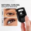 Docolor Eyelash Curler Portable Lash Curler with 1 Silicone Refill Pads Mini Eye Lashes Curlers Professional Travel Makeup Tools for All Eye Shapes view 2