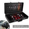 CNCEST Beauty Salon Barber Case,Hair Stylist Tool Kits Organizer,Professional Barber Travel Carry Case for Hair Scissors Tools Hair Stylist Pet Groome,Barber Carrying Case with Code Lock view 2