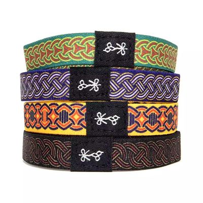 Hair Ties For Men | World-Famous Hair Ties For Guys | No-Break, No-Rip, No-Crease Bracelet Hair Bands | 4 Pcs Soft Elastic | 100 lb Strength (The Vikings)