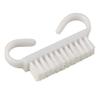 12 Lot Nail Brush Scrub Hand Manicure Pedicure Fingernail Cuticle Brushes White view 1