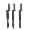 Beaupretty 3pcs Portable Eyebrow and Eyelash Combs Foldable Grooming Brushes for Beauty Salon Home Use for Separating Lashes and Styling Brows Lightweight Makeup view 1