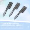 FOMIYES 3pcs Eyebrow and Eyelash Combs Folding Grooming Tool for Precise Brow Shaping and Lash Definition Portable Makeup Brush for Home and Travel Use view 3