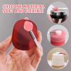 10Pcs Lip Brush Covers Make Up Cosmetic Guards Protectors Cover Silicone Brush Covers Caps As Shown view 3