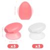 10Pcs Lip Brush Covers Make Up Cosmetic Guards Protectors Cover Silicone Brush Covers Caps As Shown view 4