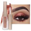 Anglicolor Diamond Glitter Liquid Eyeshadow, Glitter Eyeshadow, Lightweight Smooth, Shimmer Eyeshadow, Metals Gloss Sparkling Eyeliner Pen, Cosmetics Gift for Girls and Women (Garnet #03) view 1