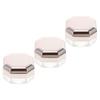 Beaupretty Empty Powder Container Reusable Loose Powder Box Set Portable for Travel Daily Use Simple Compact view 1